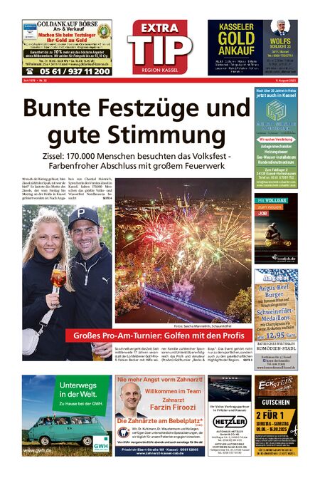 ExtraTip Kassel Nord vom 09.08.2025