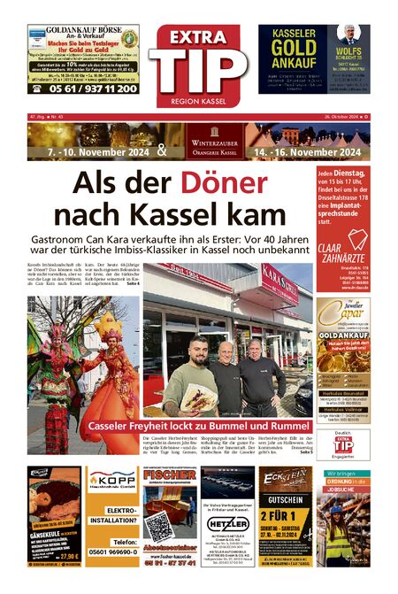 ExtraTip Kassel Ost vom 26.10.2024