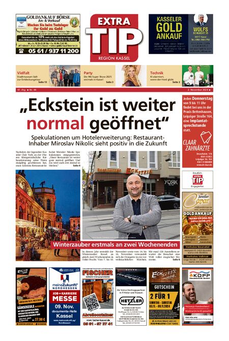 ExtraTip Kassel Ost vom 02.11.2024