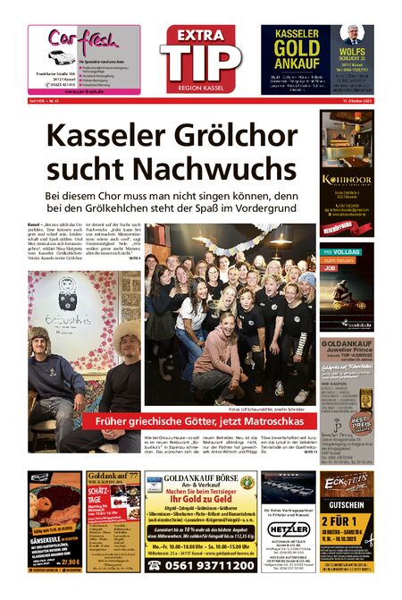 ExtraTip Kassel Ost vom 11.10.2025