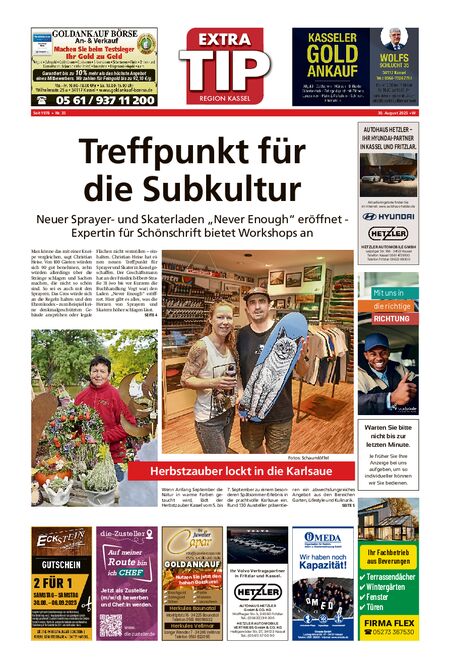 ExtraTip Kassel West vom 30.08.2025