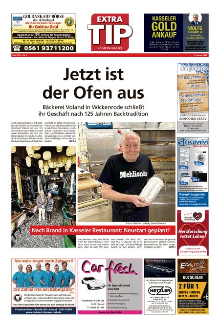 ExtraTip Kassel West vom 03.01.2026