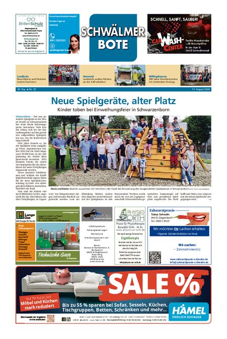 Schwälmer Bote vom 17.08.2024