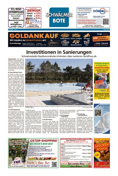 Schwälmer Bote vom 05.04.2025