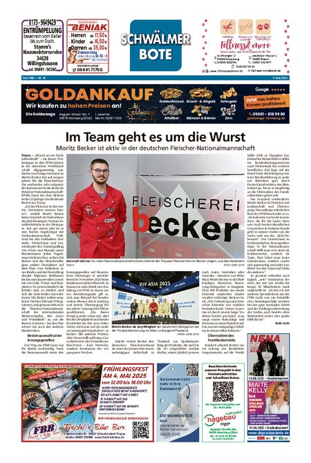 Schwälmer Bote vom 03.05.2025