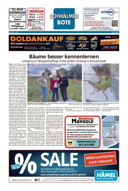Schwälmer Bote vom 26.07.2025