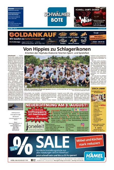 Schwälmer Bote vom 02.08.2025