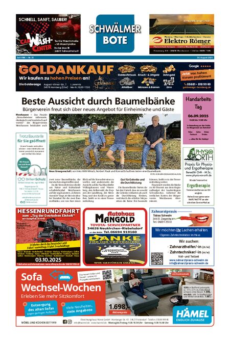 Schwälmer Bote vom 30.08.2025