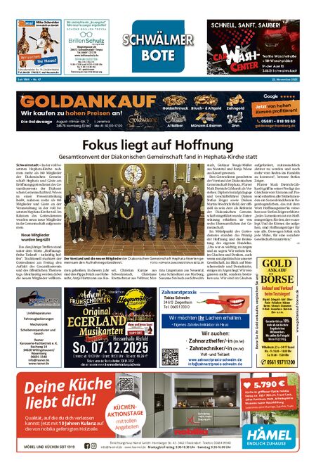 Schwälmer Bote vom 22.11.2025