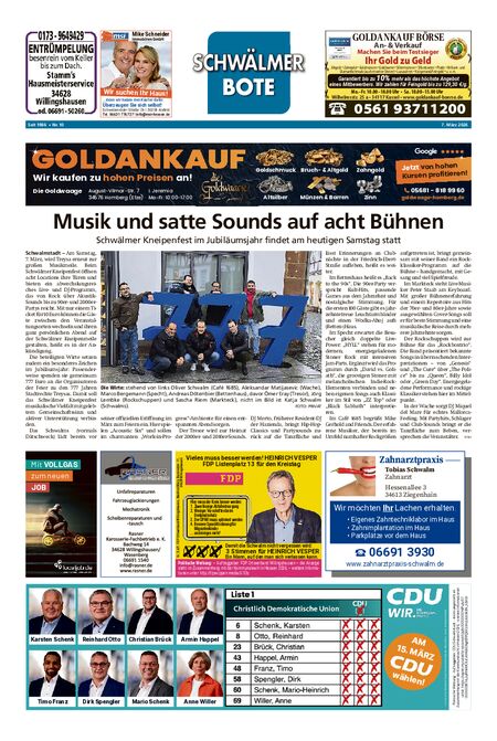 Schwälmer Bote vom 07.03.2026