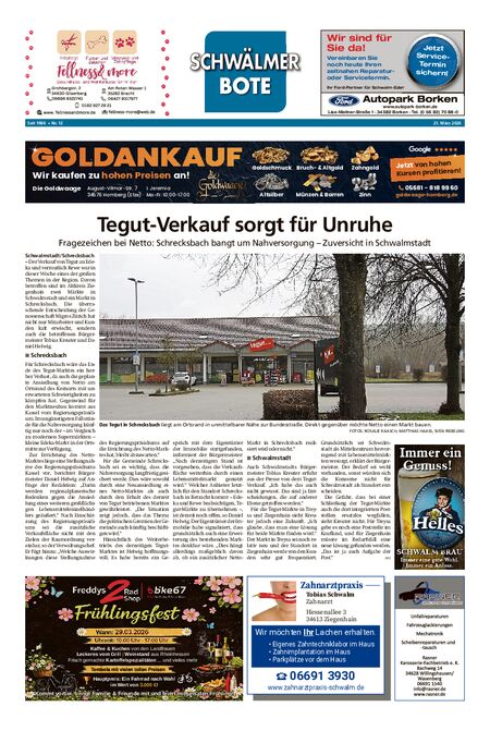 Schwälmer Bote vom 21.03.2026