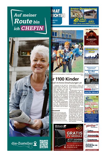 Heimatnachrichten Rotenburg/Bebra vom 23.08.2025