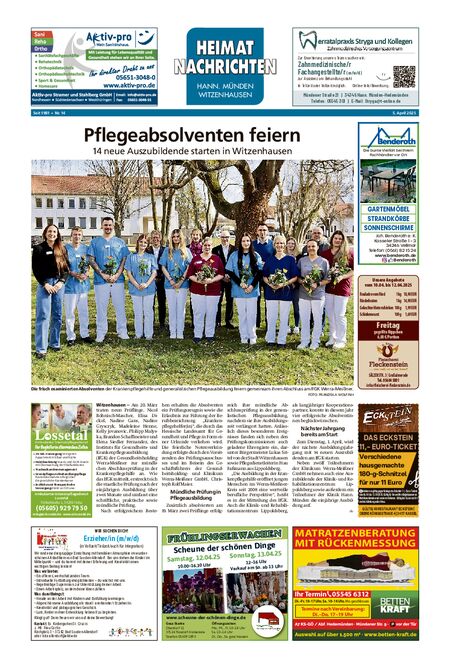 Heimatnachrichten Witzenhausen/Hann. Münden vom 05.04.2025