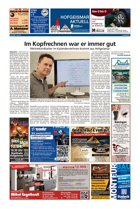 Hofgeismar Aktuell vom 05.04.2025