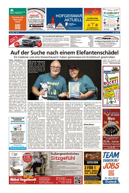 Hofgeismar Aktuell vom 26.07.2025