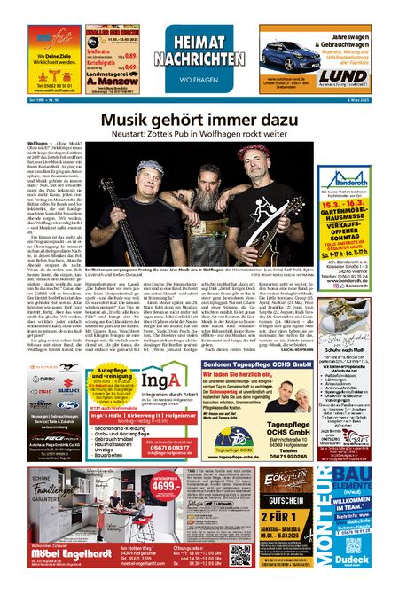 Heimatnachrichten Wolfhagen  vom 08.03.2025