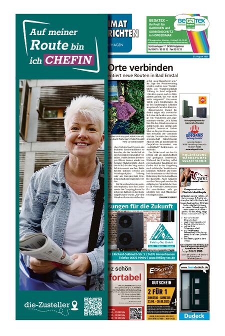 Heimatnachrichten Wolfhagen  vom 23.08.2025