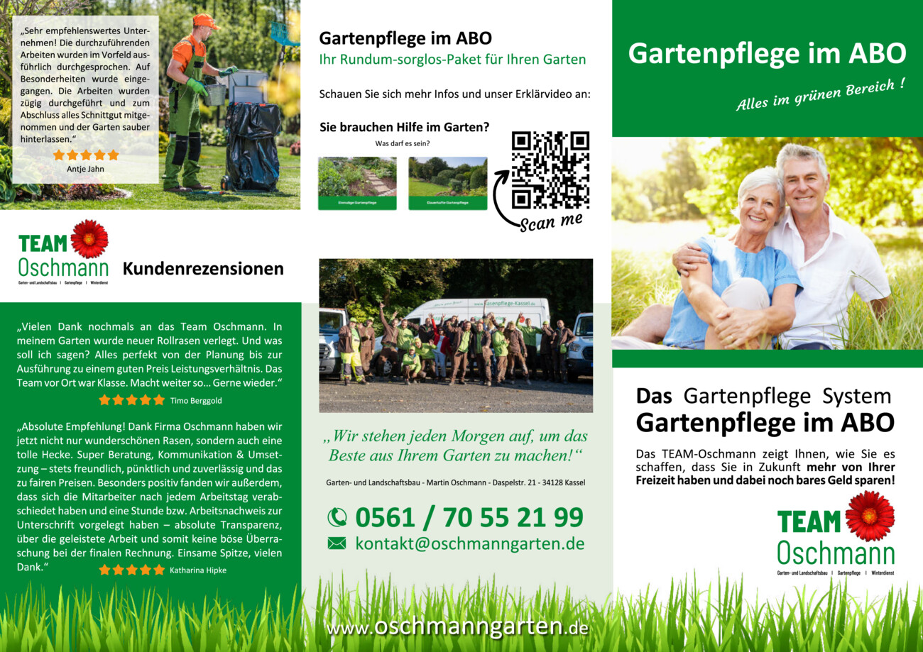 Garten- u. Landschaftsbau Oschmann vom Dienstag, 08.07.2025