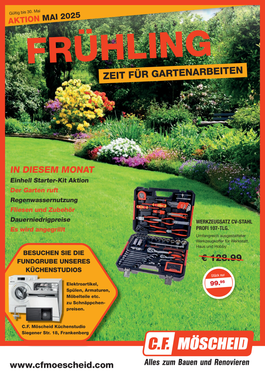 Balzer GmbH + Co. KG | C.F. Möscheid | Baustoffe vom Samstag, 10.05.2025
