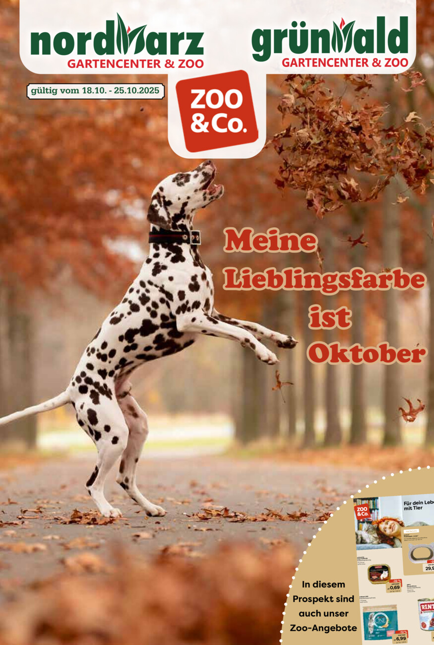 Grünwald,Garten-Center vom Montag, 20.10.2025