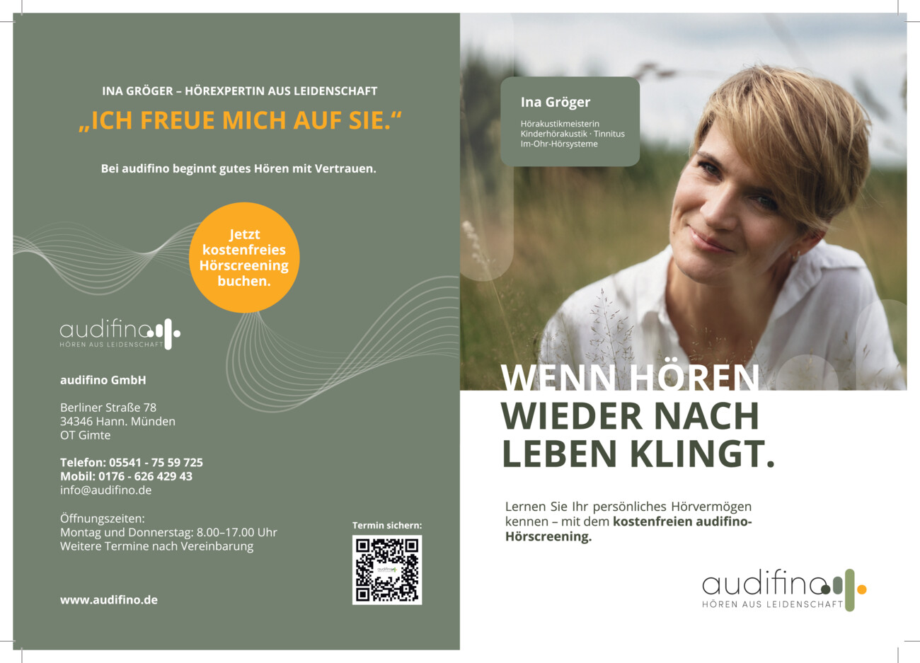 Audifino vom Samstag, 29.08.2026