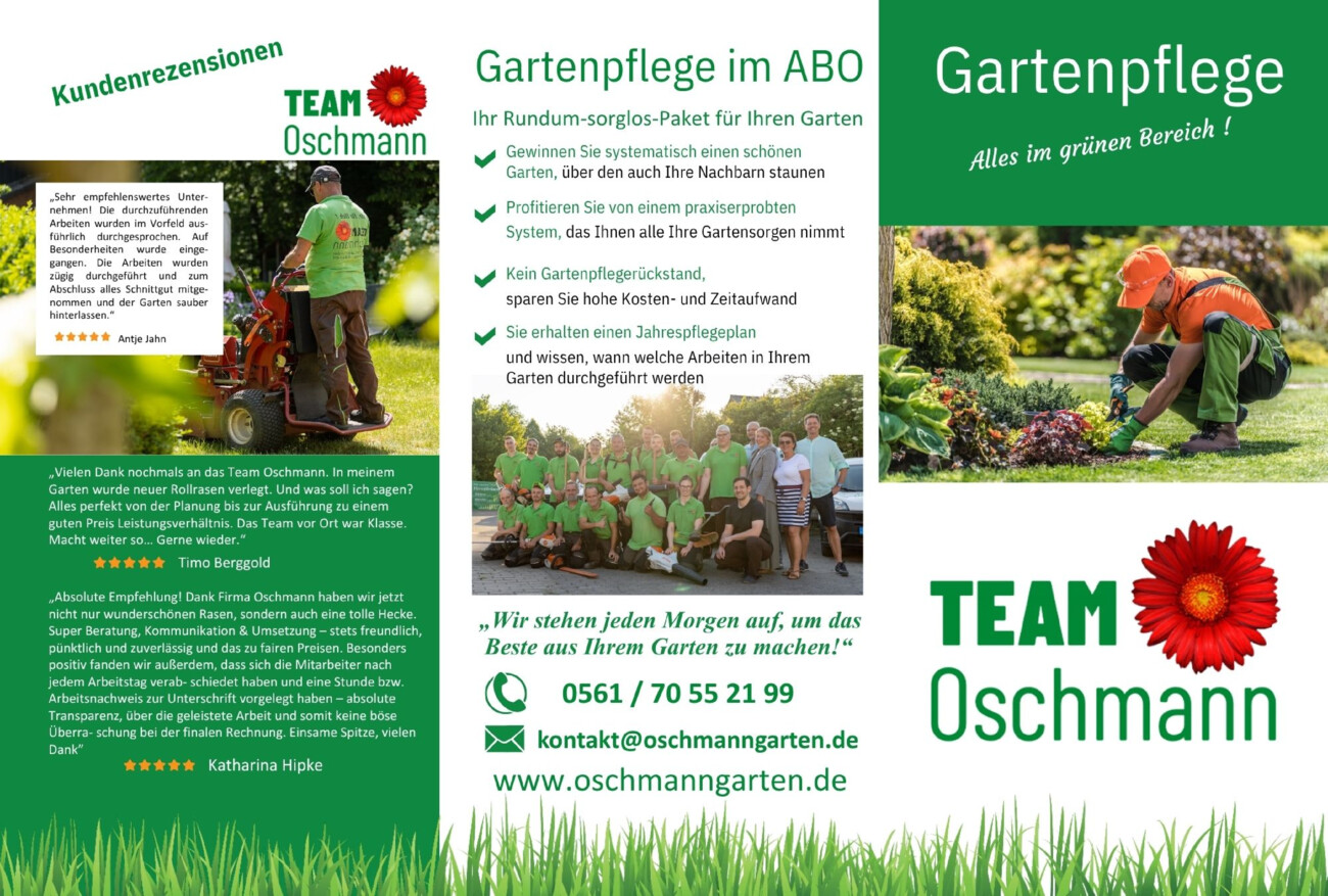 Garten- u. Landschaftsbau Oschmann vom Dienstag, 21.07.2026