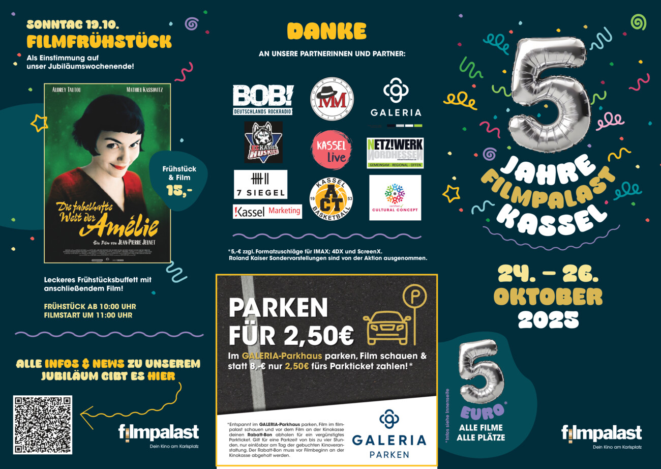 Filmpalast Kassel vom Mittwoch, 15.10.2025