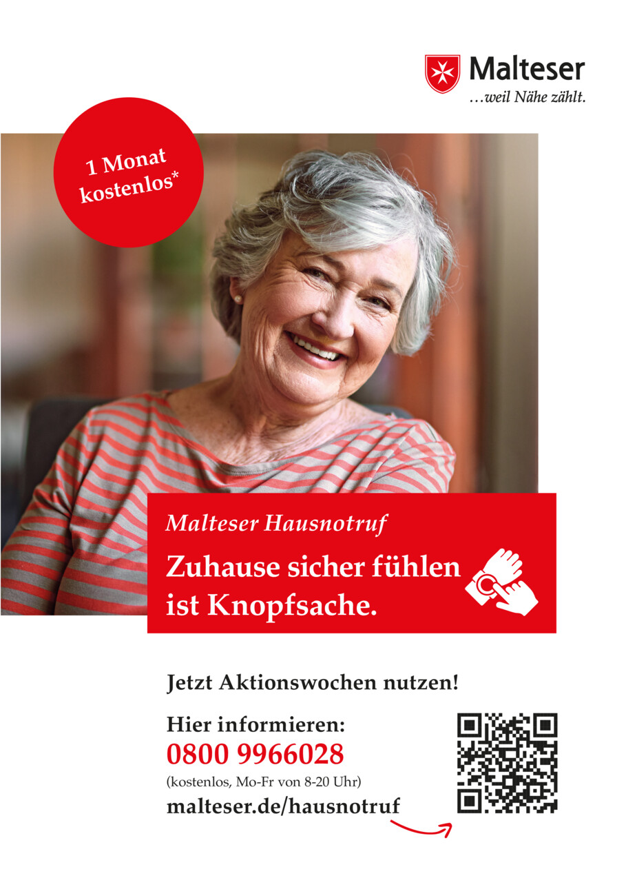 Malteser Hausnotruf vom Samstag, 04.10.2025