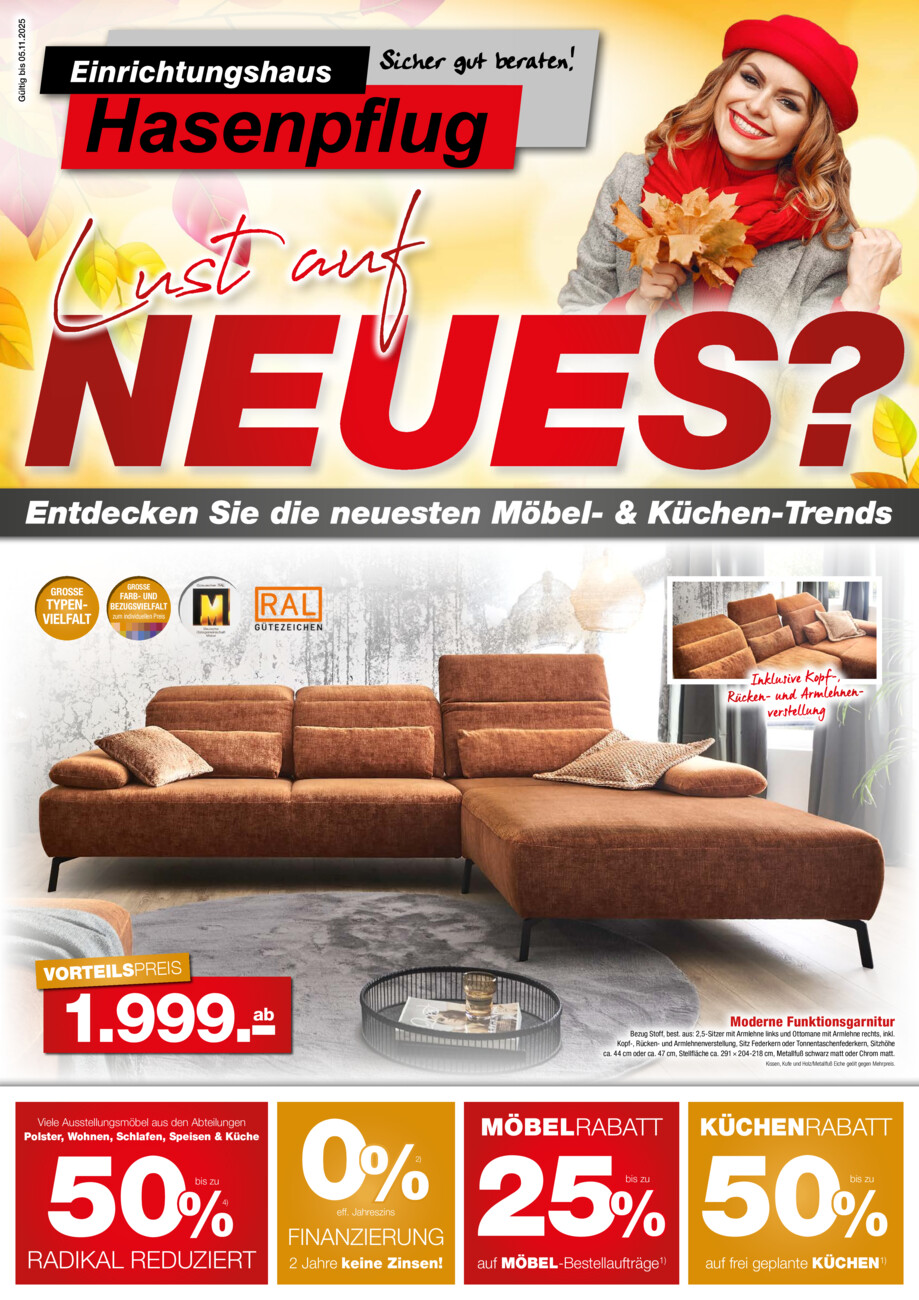 Einrichtungshaus Hasenpflug vom Freitag, 10.10.2025