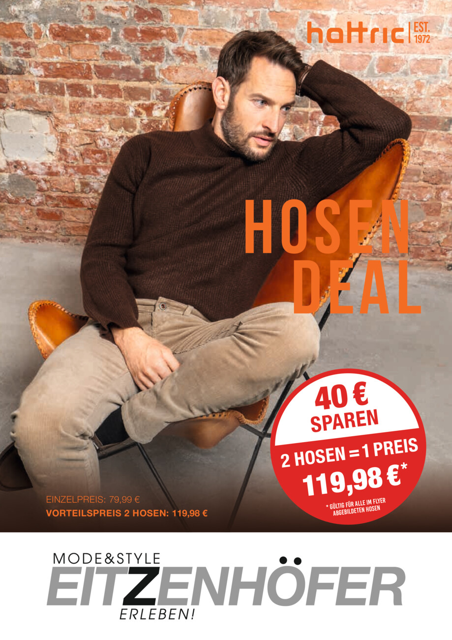 Eitzenhöfer - Hosendeal vom Dienstag, 22.10.2024