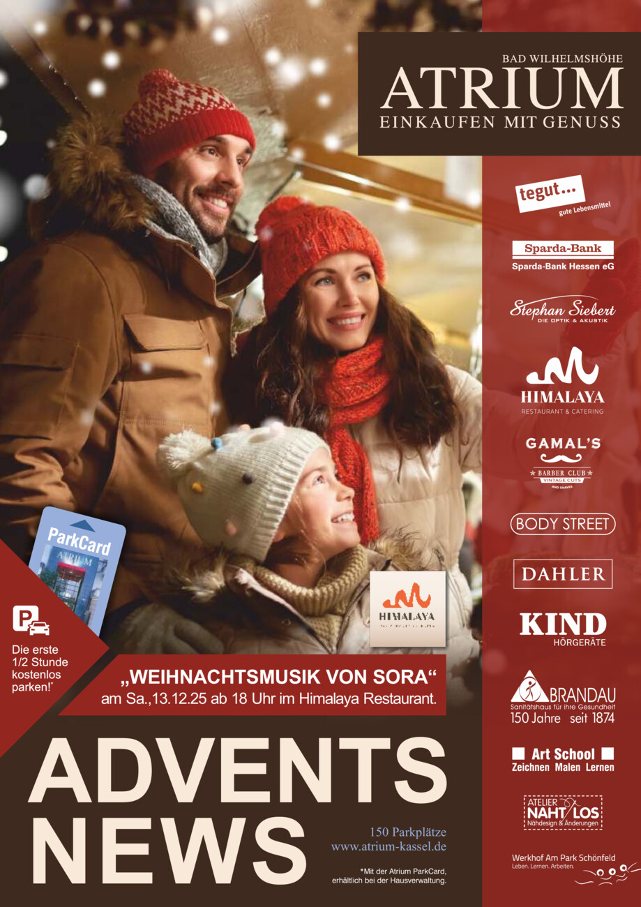 Atrium vom Donnerstag, 27.11.2025
