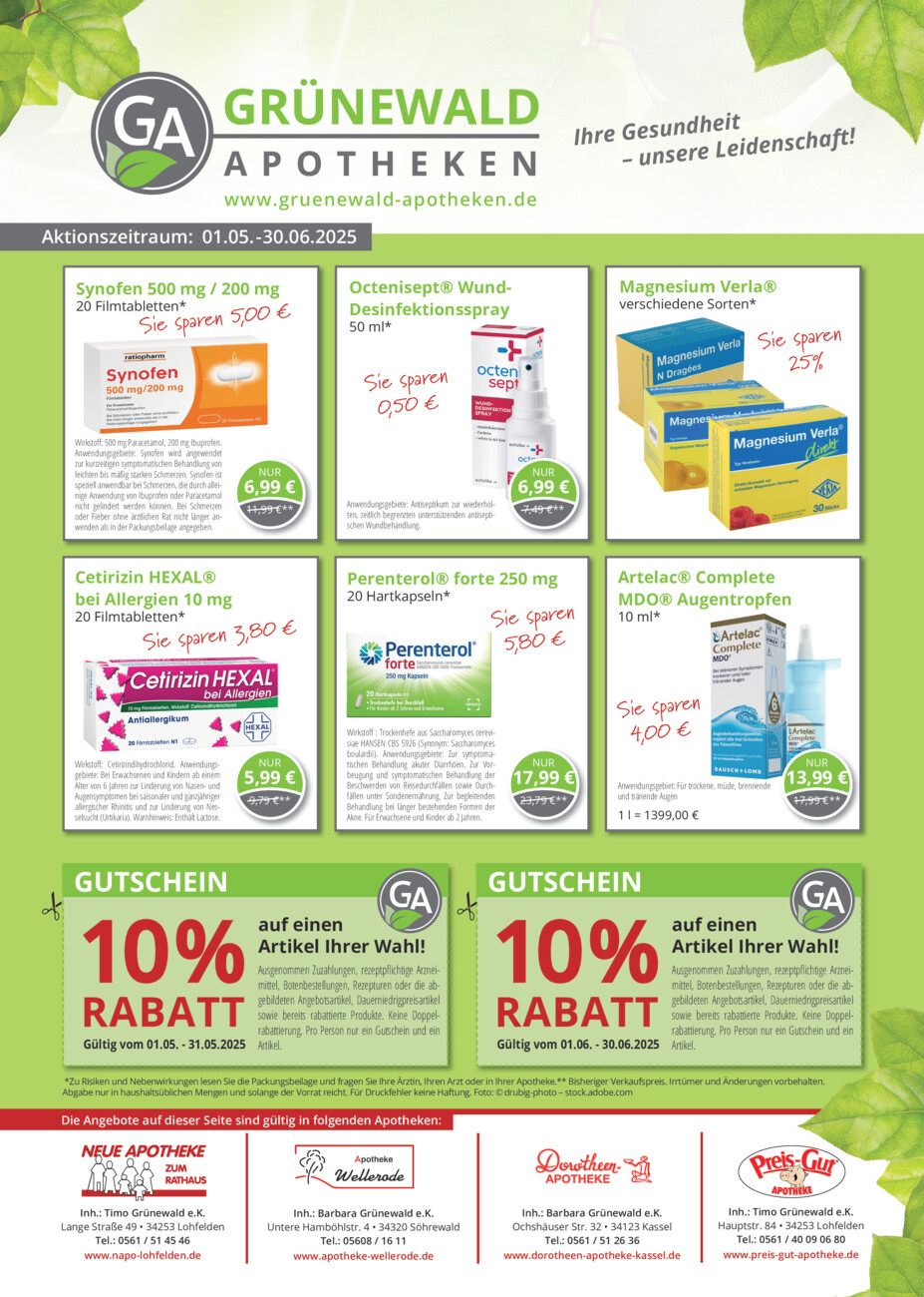 Neue Apotheke zum Rathaus vom Dienstag, 06.05.2025