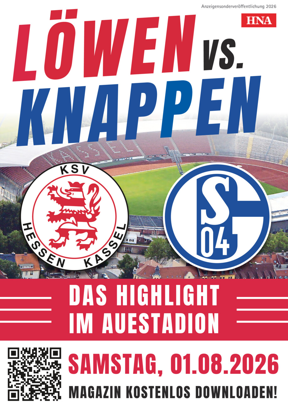 Stadionzeitung KSV Hessen Kassel vom Sonntag, 02.08.2026