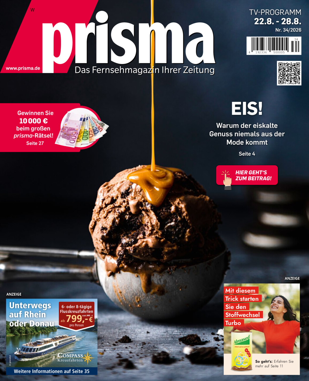Prisma Nr. 34 vom Freitag, 21.08.2026