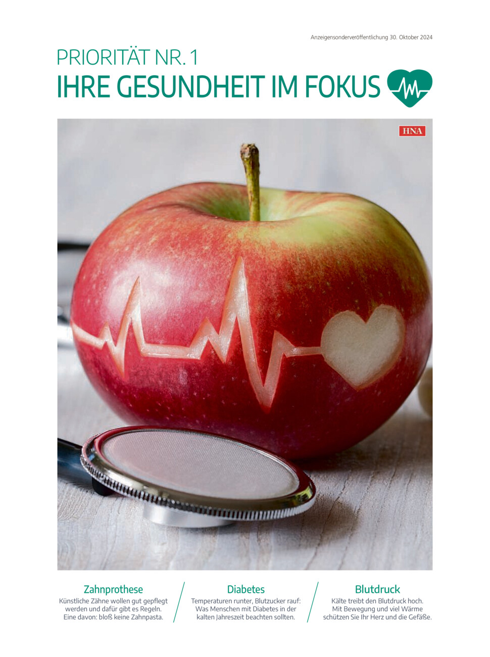 Gesundheit im Fokus vom Mittwoch, 30.10.2024