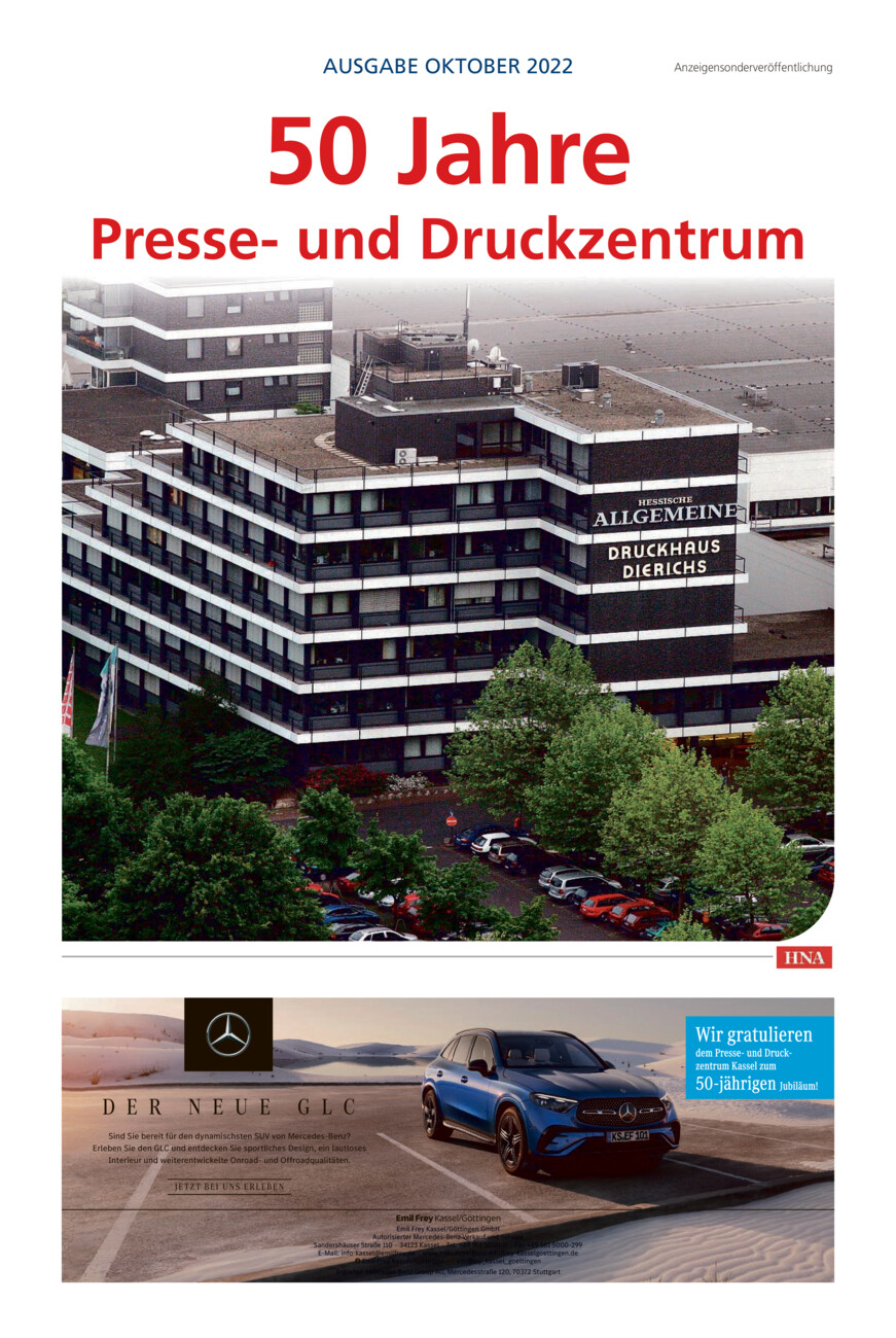 50 Jahre Presse- und Druckzentrum vom Mittwoch, 05.10.2022