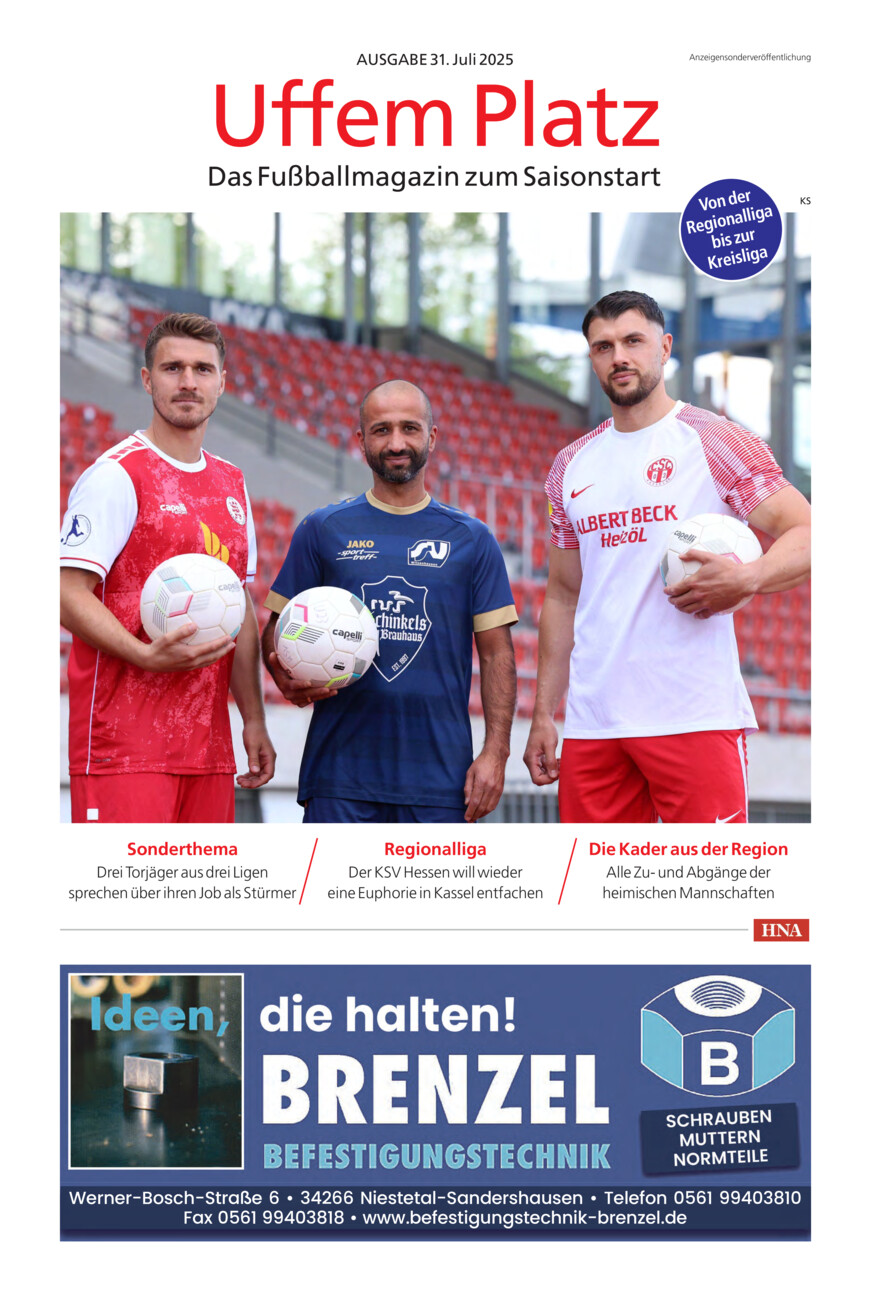 Uffem Platz - Kassel vom Donnerstag, 31.07.2025