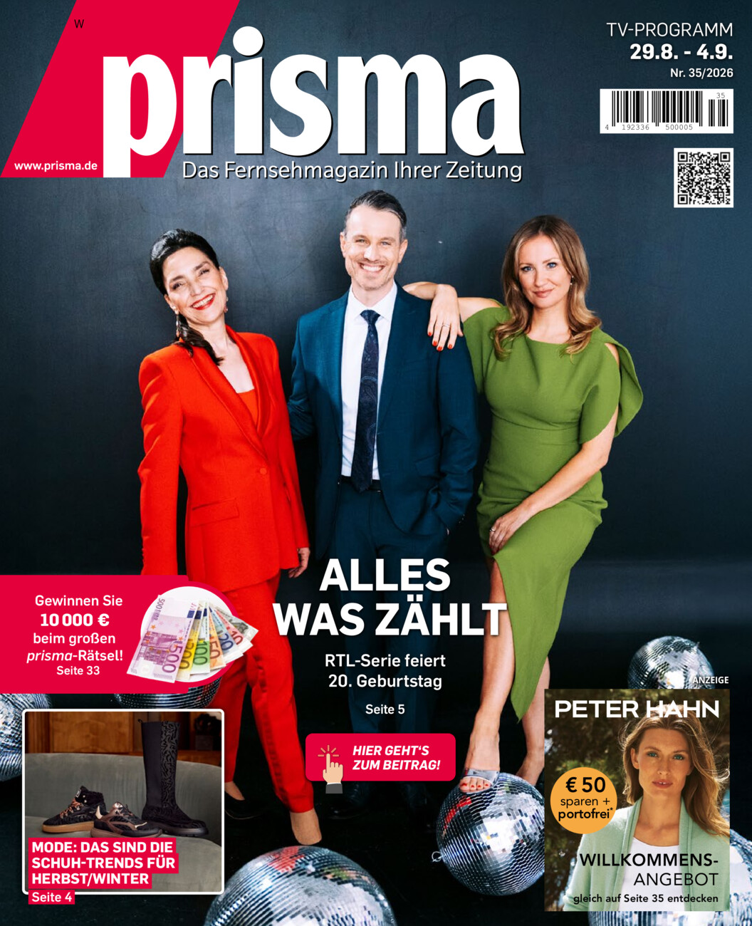 Prisma Nr. 35 vom Freitag, 28.08.2026