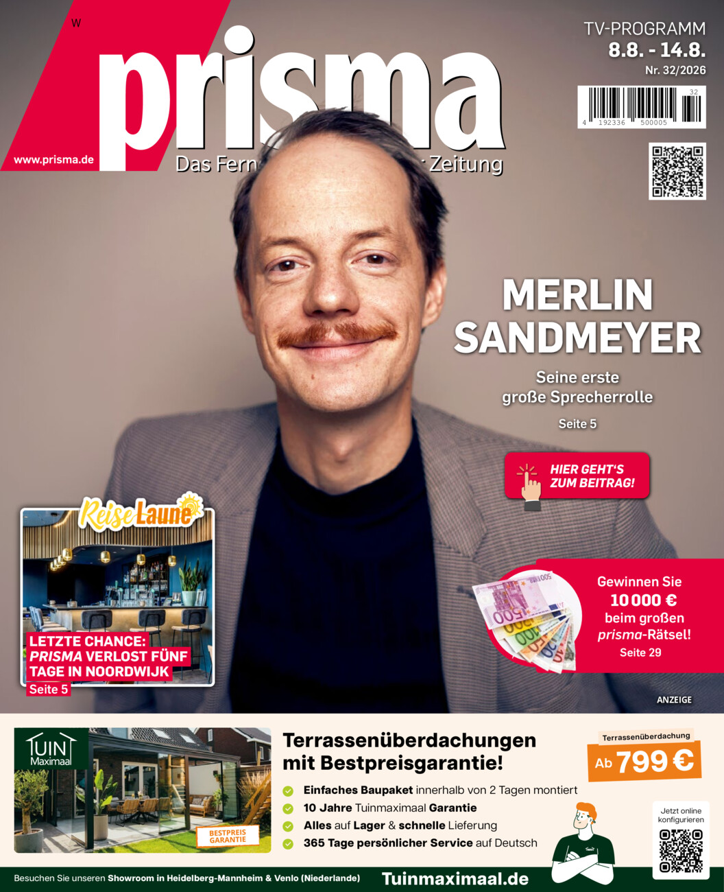 Prisma Nr. 32 vom Freitag, 07.08.2026