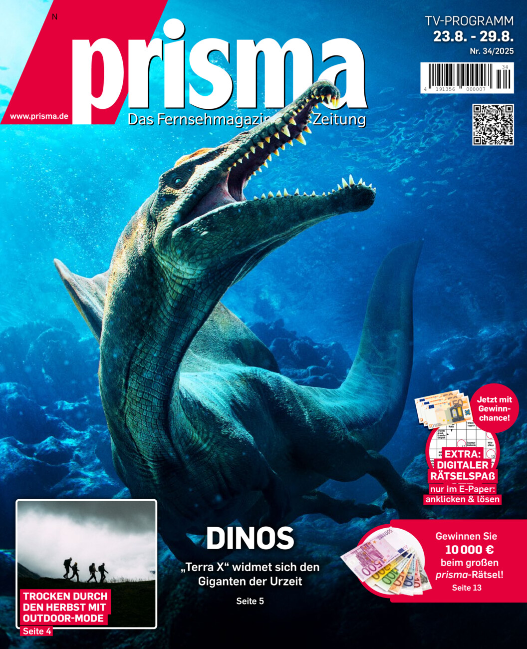 prisma Nr. 34 / 2025 vom Freitag, 22.08.2025