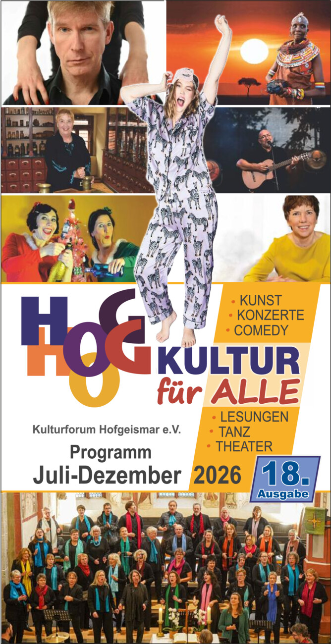 Kulturforum Hofgeismar vom Freitag, 03.07.2026