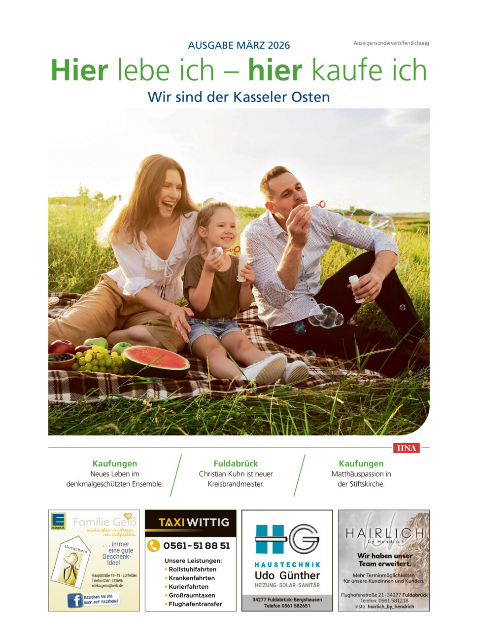 Hier lebe ich - hier kaufe ich vom Mittwoch, 11.03.2026