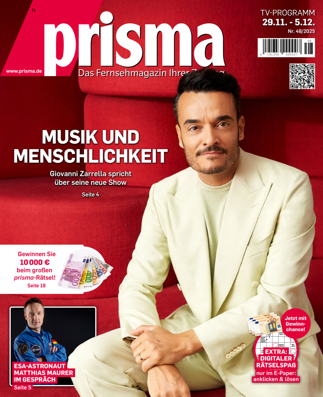 prisma Nr. 48/25 vom Freitag, 28.11.2025