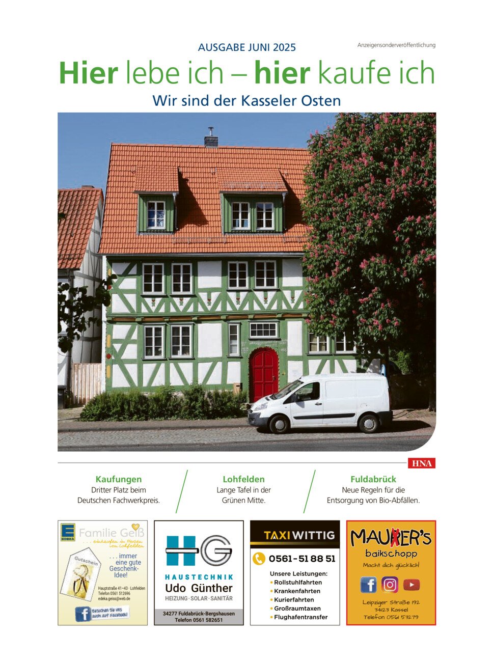 Hier lebe ich - hier kaufe ich vom Mittwoch, 11.06.2025