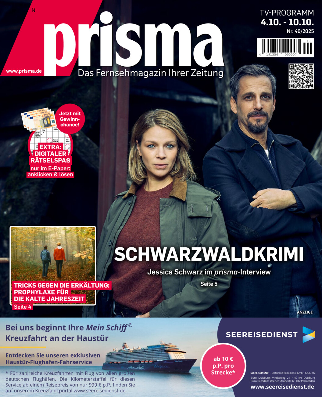 prisma Nr. 40 vom Donnerstag, 02.10.2025