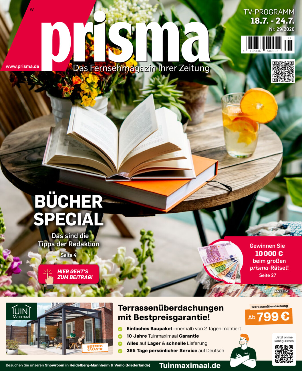 Prisma Nr. 29 vom Freitag, 17.07.2026