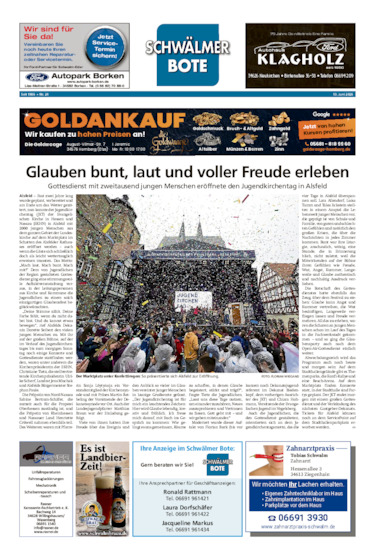 Schwälmer Bote vom 13.06.2026