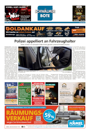 Schwälmer Bote vom 01.08.2026