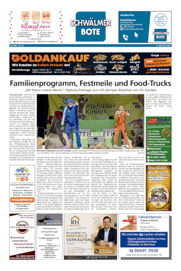 Schwälmer Bote vom 05.09.2026