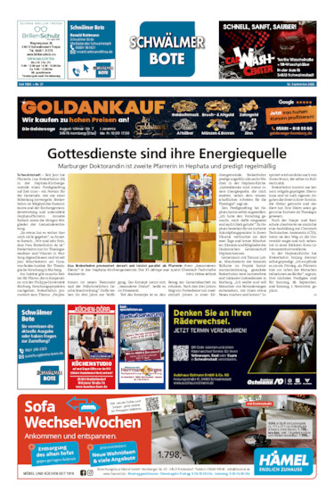 Schwälmer Bote vom 12.09.2026